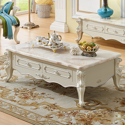 French Marble Coffee Table