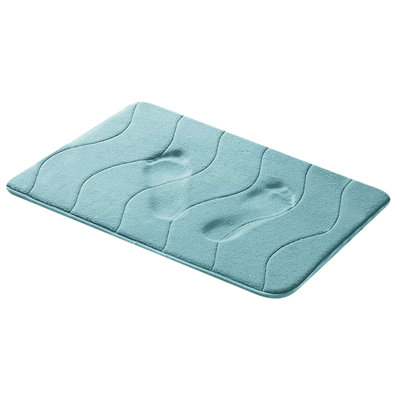  Memory Foam Bath Mat, Soft and Absorbent Bathroom Rugs for Floor, Tub and Shower, Non Slip, Quick Dry, Machine Washable Bath Rugs for Bathroom, Kitchen and Entryway Decor, Home Decor