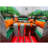 9' x 36' Inflatable Obstacle Course with Air Blower