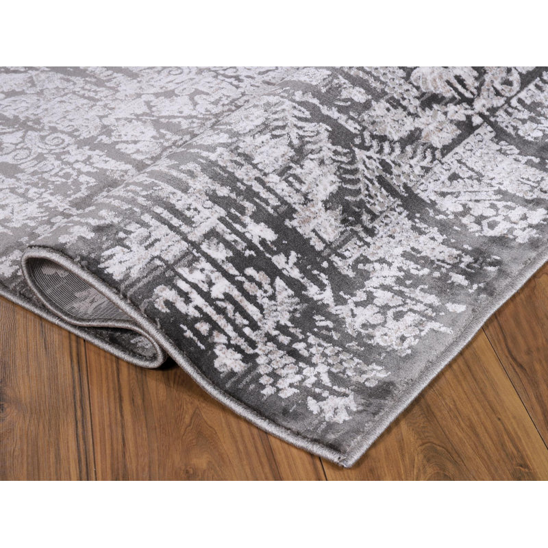 Handel Hand Tufted Abstract Indoor Rug, Rectangle 5'3" x 7'7"