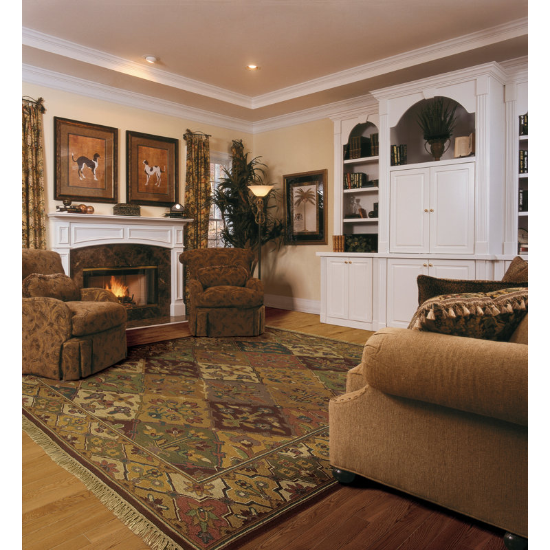 Baxter Wool Oriental Indoor Rug, Rectangle 6' x 9'