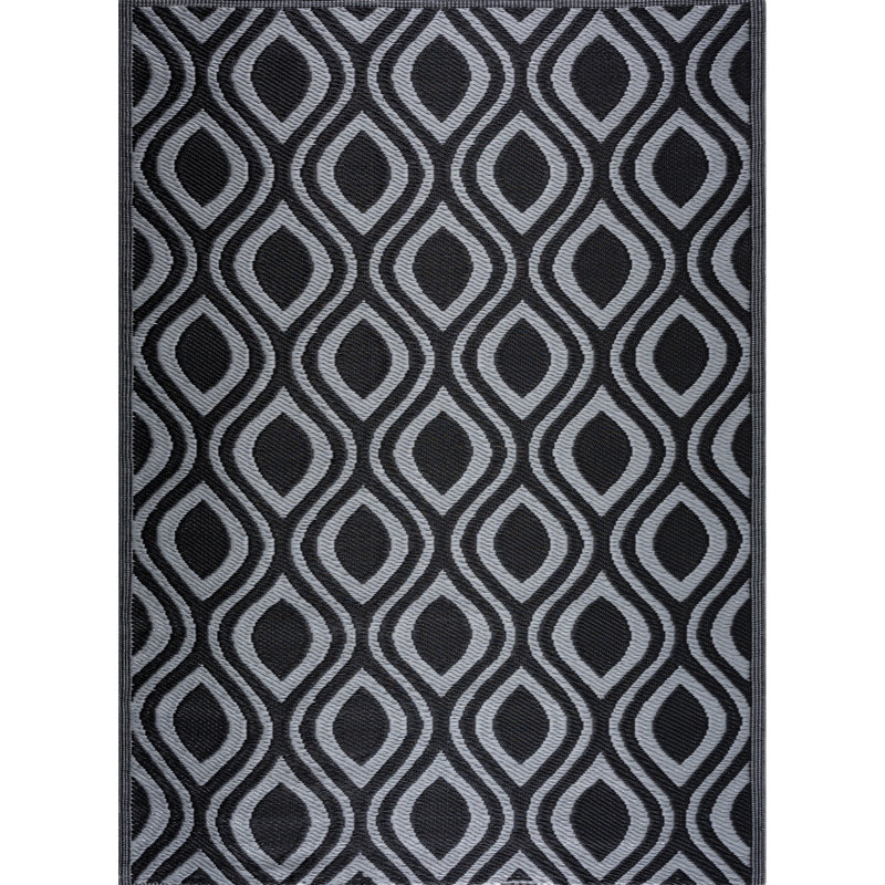 Oriental Indoor / Outdoor Rug, Rectangle 6' x 9'