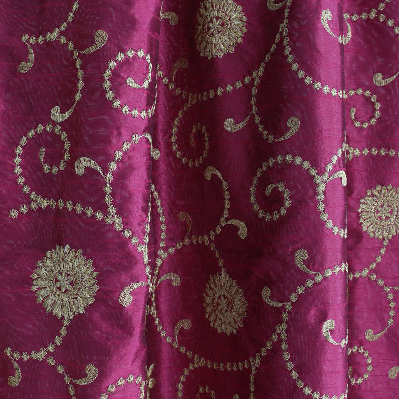 Panneau de rideau simple rayé occultant Rayon