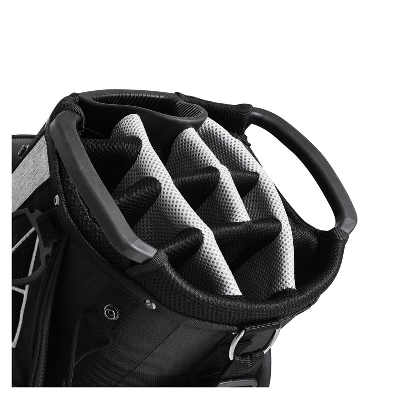 Sac de golf de qualité supérieure avec plateau de rangement à 14 voies, rangement imperméable en polyester 600D