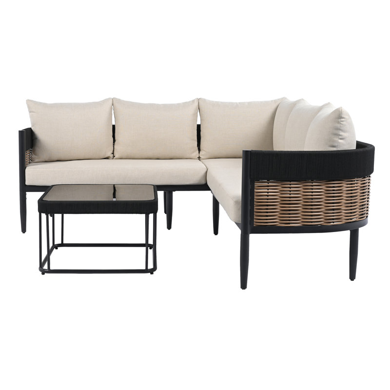 Harrison Corner Set, Taupe