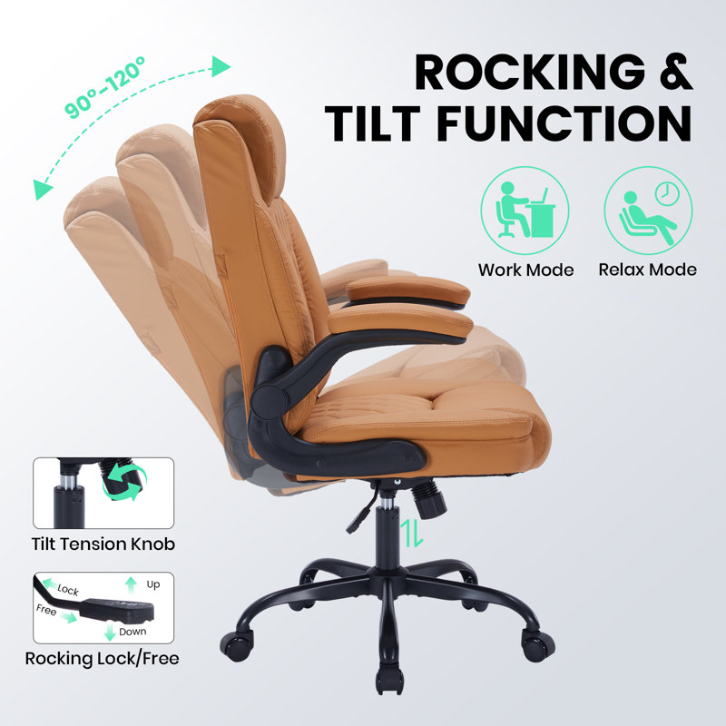 Office Chair, Brown