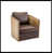 Dark Brown Faux Leather is out of stock