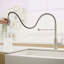 Robinet de cuisine avec douchette extractible en acier inoxydable-118388130