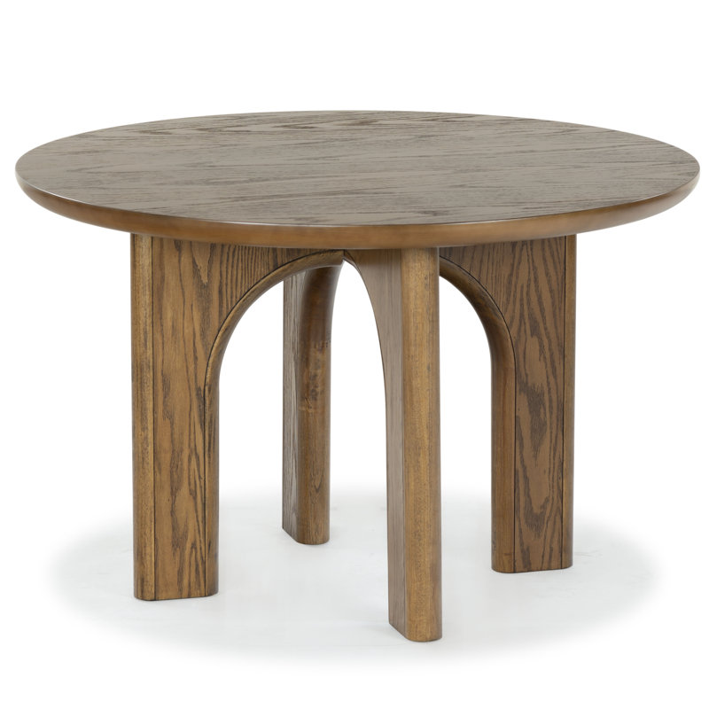 Olivetta Round Dining Table, Medium Oak