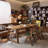 Oak Rectangular Solid Wood desk-109474365