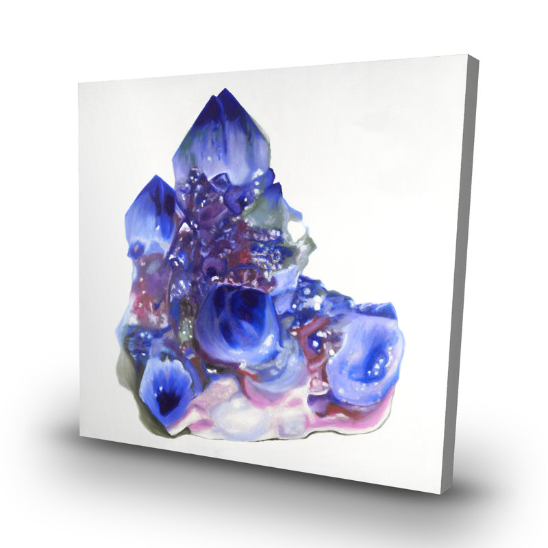 quartz cristal - 32"x32" art on canvas