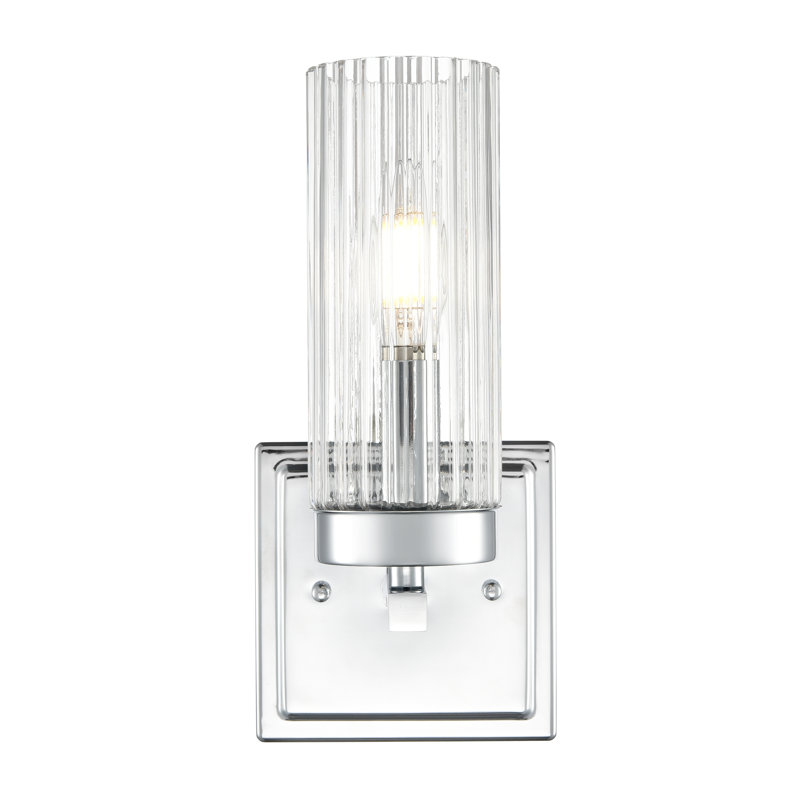 Turman 5" Wide 1-Light Vanity , Polished Chrome