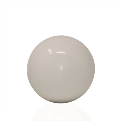 Sculpture sphère blanche