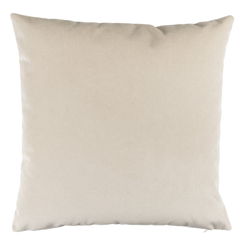 Banks Velvet 20x20 Pillow Cover & Insert, Organza
