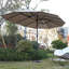 Grand parasol d'extérieur double face 14,8 pi avec manivelle (sans base)