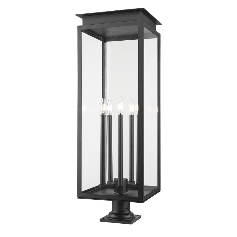 Olsen 5 Light Outdoor Pier Mounted Fixture