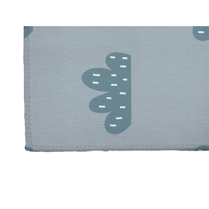 Stega Cloud Kids Play Mat, Rectangle 5' x 7'