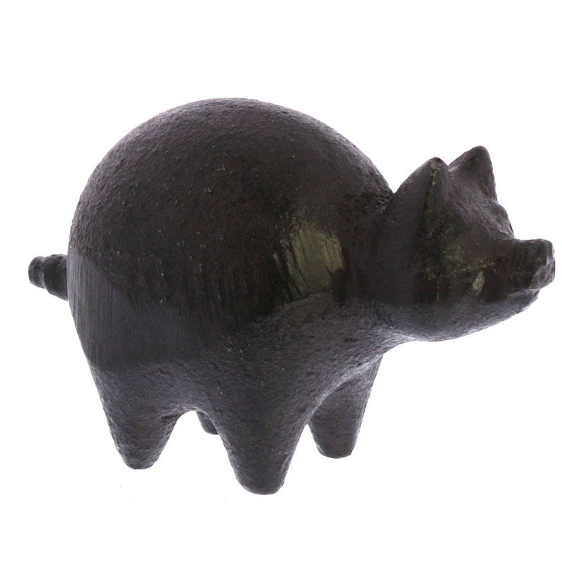 Erler Cast Iron Pig Figurine
