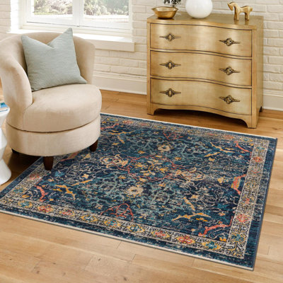 Alkire Floral Indoor Rug