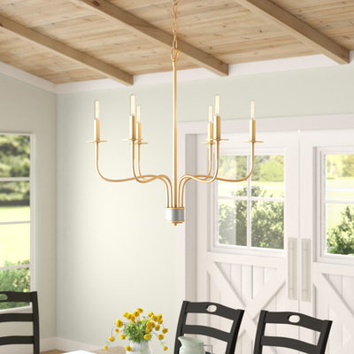 Silwell 6 - Light Dimmable Classic / Traditional Chandelier