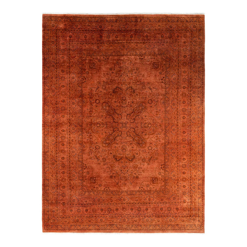 Musica One-of-a-Kind 9' 2" X 12' 3" Hand Knotted Area Rug