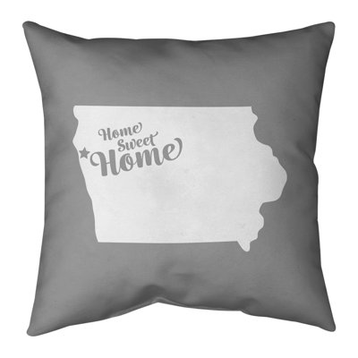 Home Sweet Throw Pillow