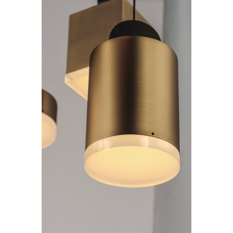 Alerah 1 - Light Black LED Single Pendant