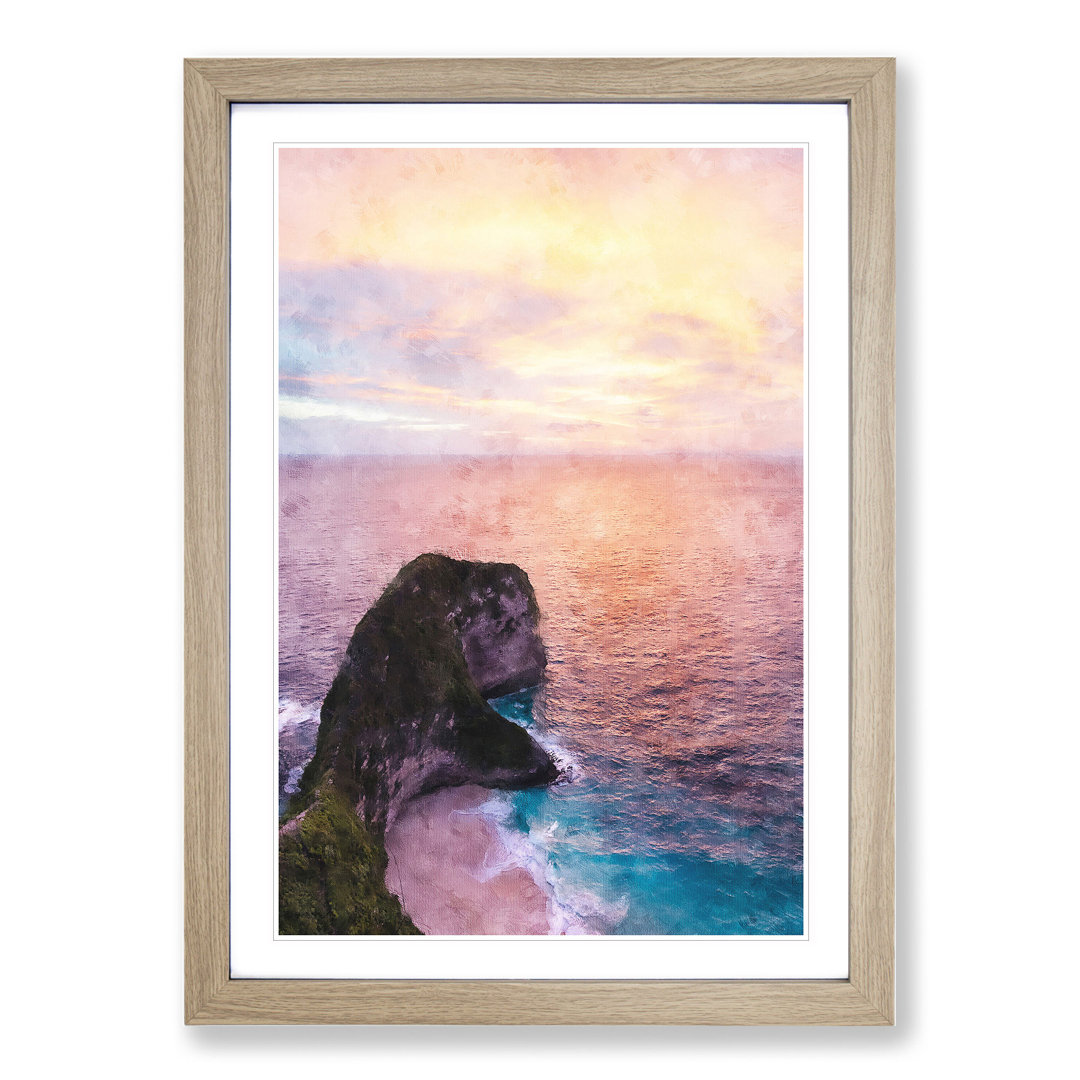 Nusa Penida Island in Indonesia - Framed Print