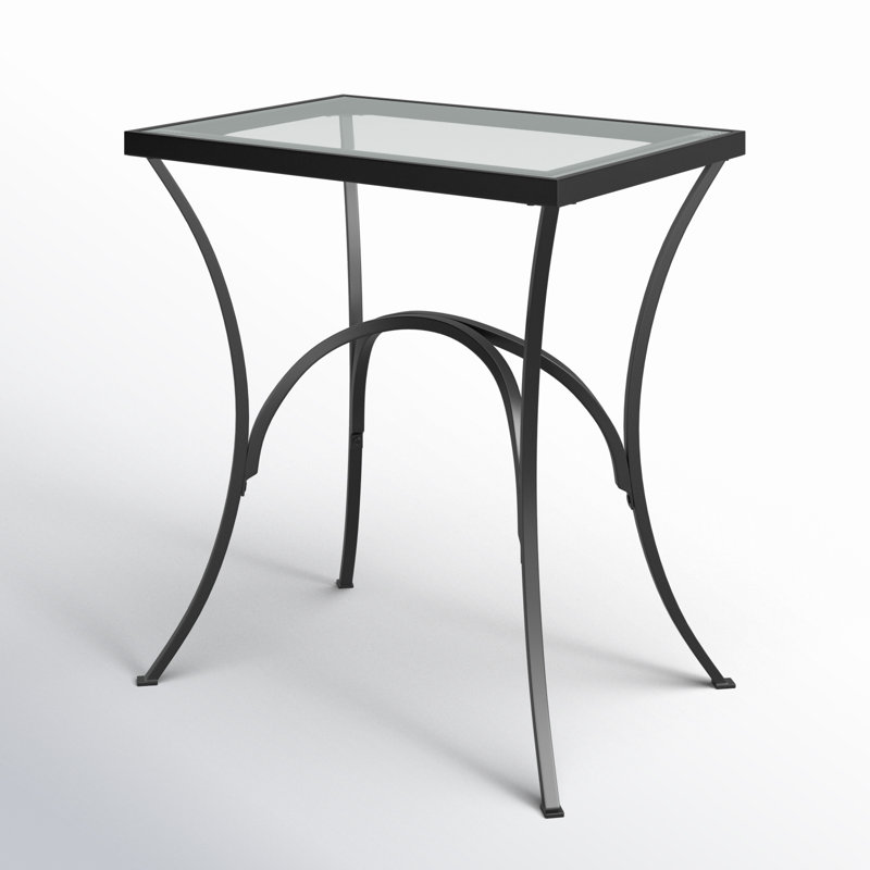 Alayna Glass End Table