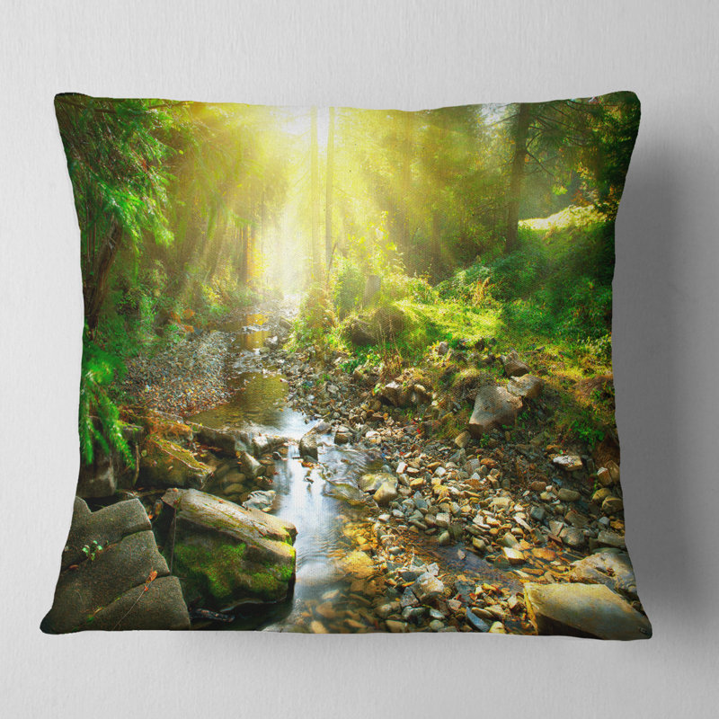 Housse de coussin et insert carré, 16 po x 1 po, Coussin décoratif