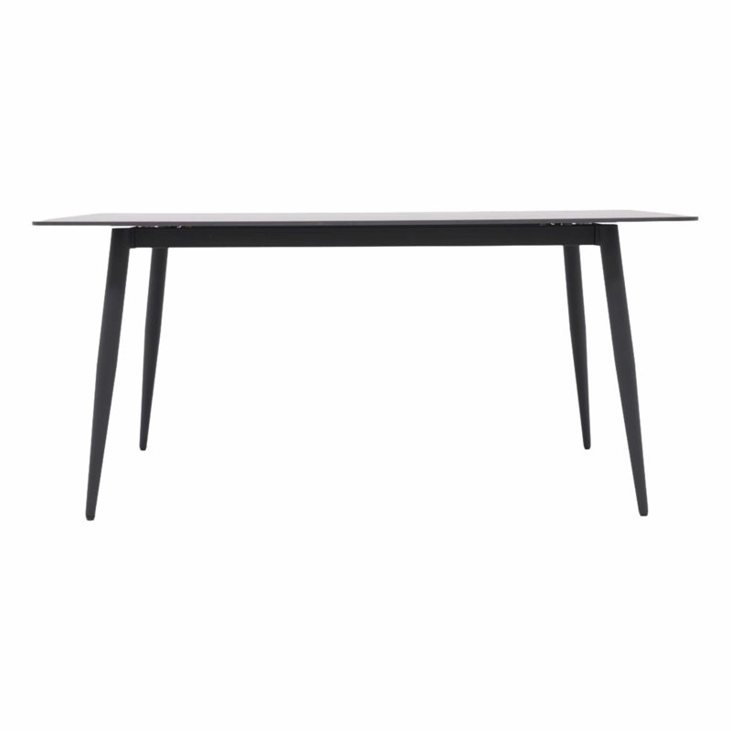 Table de salle à manger 62,99 pouces, White/Black