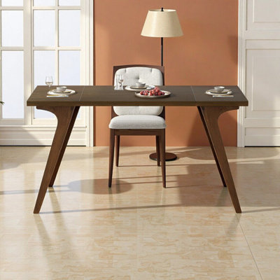 2-In-1 Transformer Coffee Table With Variable Height, Expandable Dining Table, Natural Wood
