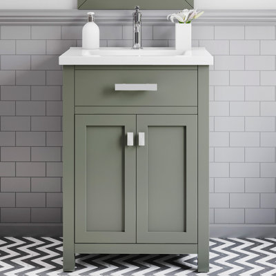 Ensemble de meuble-lavabo simple pour la salle de bain de 24 po Caitlyn