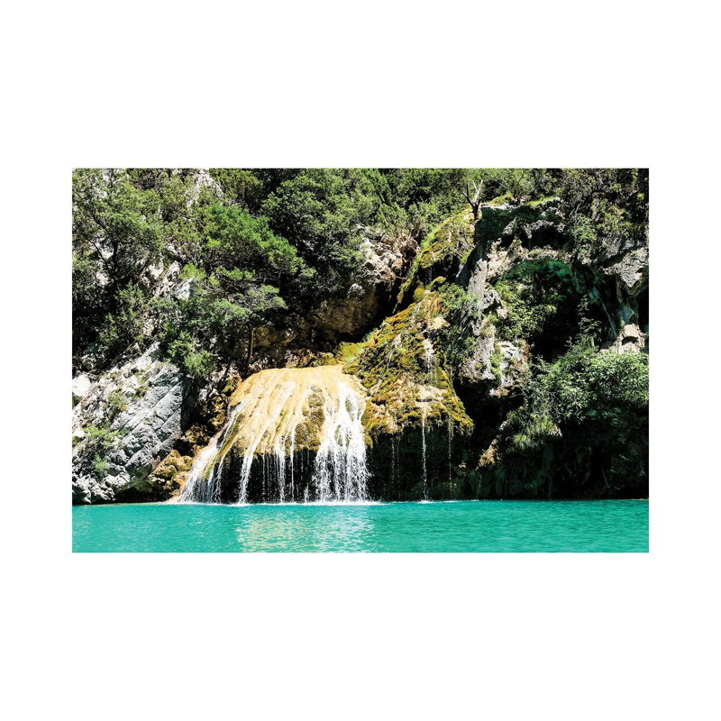 France Provence Gorges Du Verdon II 1 Piece Wrapped Canvas Wall Art, 20.32 cm H x 30.48 cm W