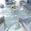 Tapis bleu sarcelle Annie-Jane Chendler-441836359