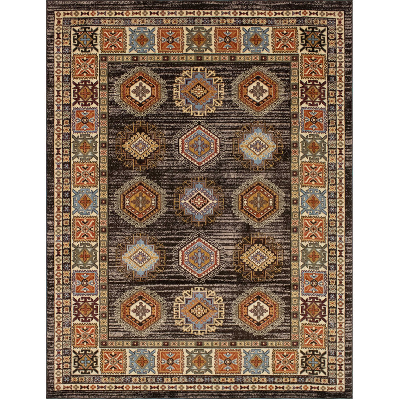 Shara Oriental Indoor Rug, Rectangle 5'2" x 8'