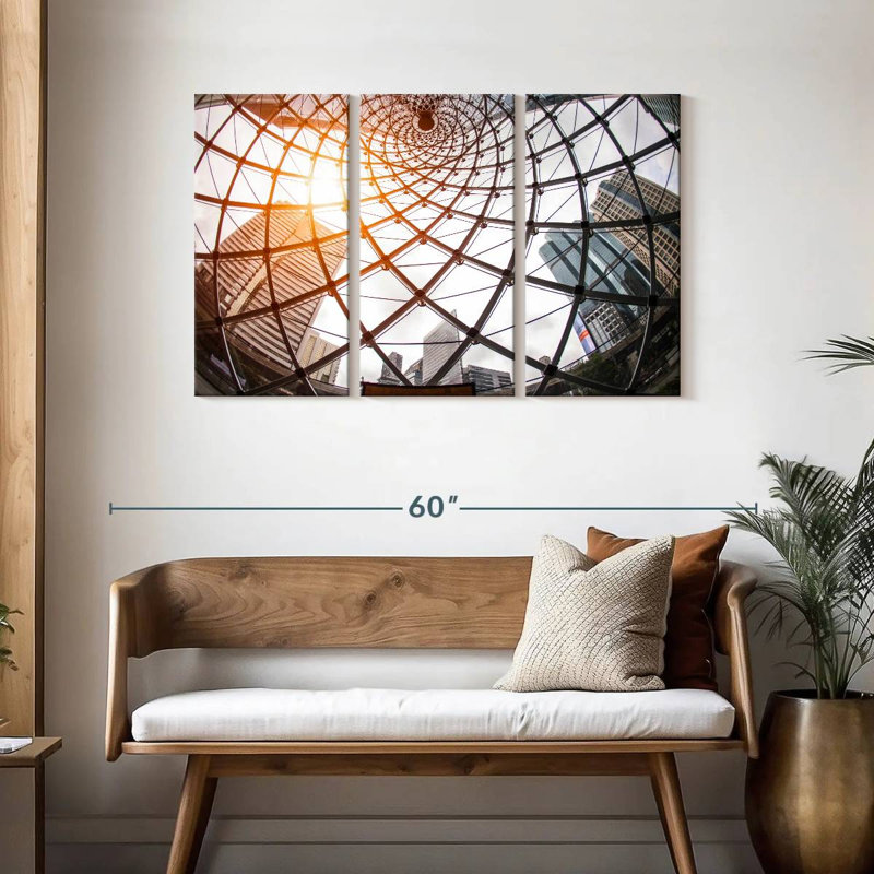 Horizon urbain moderne Sireci, H 28 po x l 45 po