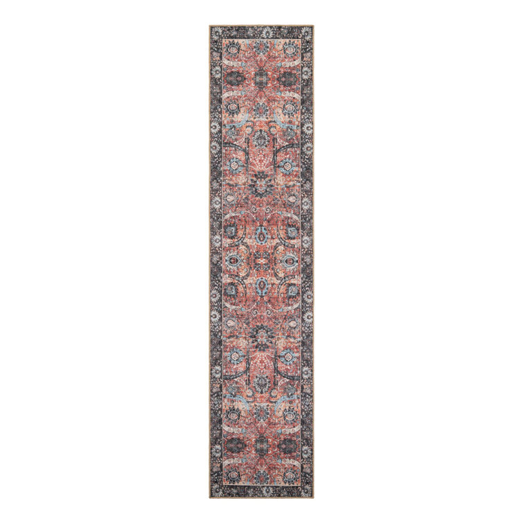 Maysn Performance Chenille Floral Indoor Rug