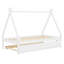 Lit de sol de tente simple Aquaisha, cadre de lit simple House avec lit gigogne escamotable-416739628