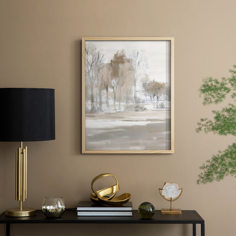 NAUTICAL Series XL, reproduction encadrée - bois massif, Naturel, H 11 po x l 9 po