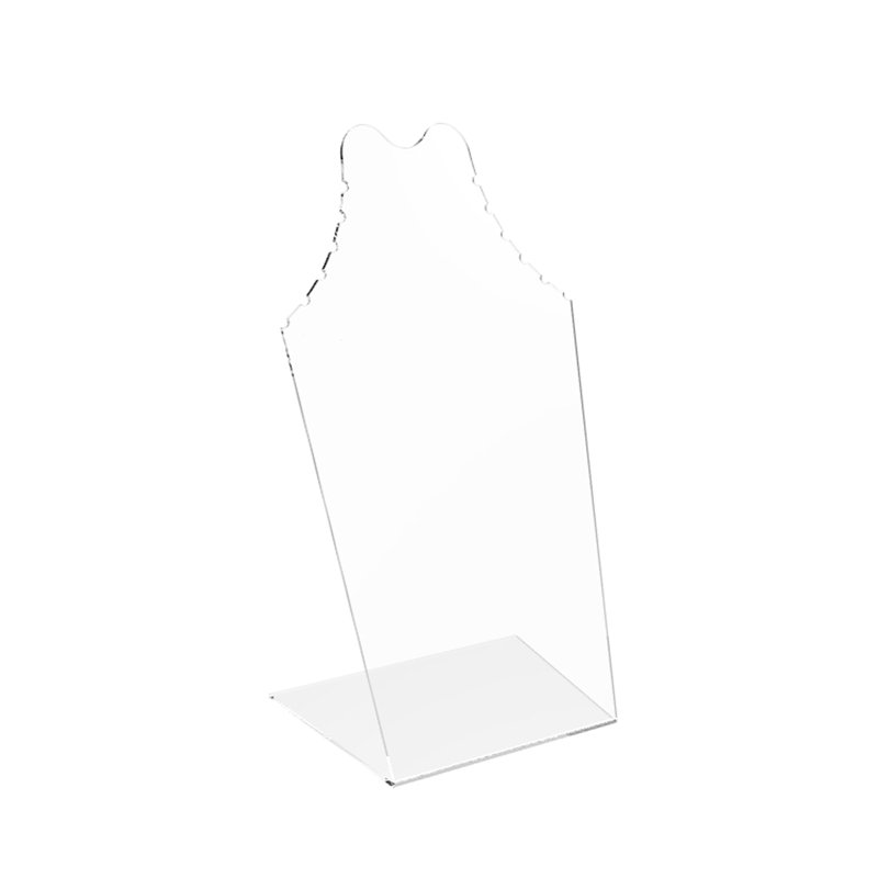 Présentoir à bijoux en plexiglas transparent