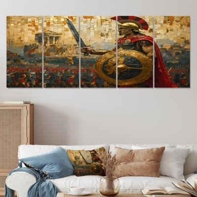 Barry - Army Canvas Wall Art Set