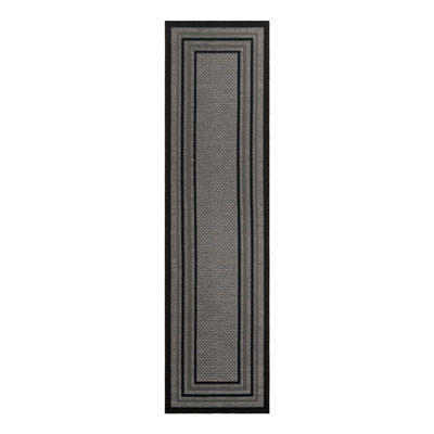 Tapis intérieur / extérieur gris Stelios