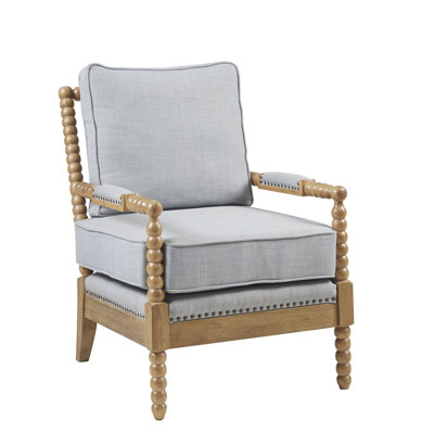 Chaise avec accoudoirs d'appoint