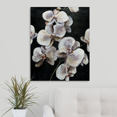 « florals », peinture sur toile