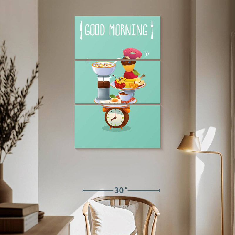 Tergel Balanced Breakfast, 65" H x 42" W