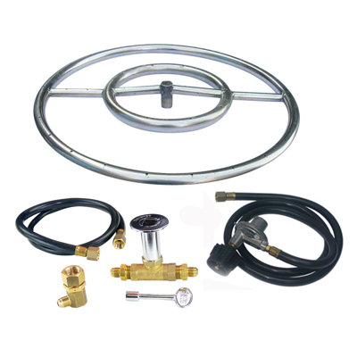 2'' Stainless Steel Fire Pit Accessory