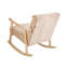 LEKNES Solid Wood Rocking Chair-1140896781