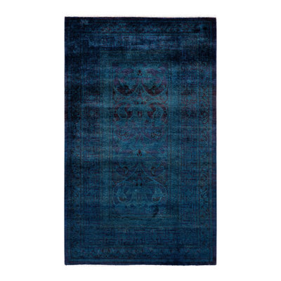 Fine Vibrance One-of-a-Kind 3' 1" X 5' 1" Hand Knotted Area Rug