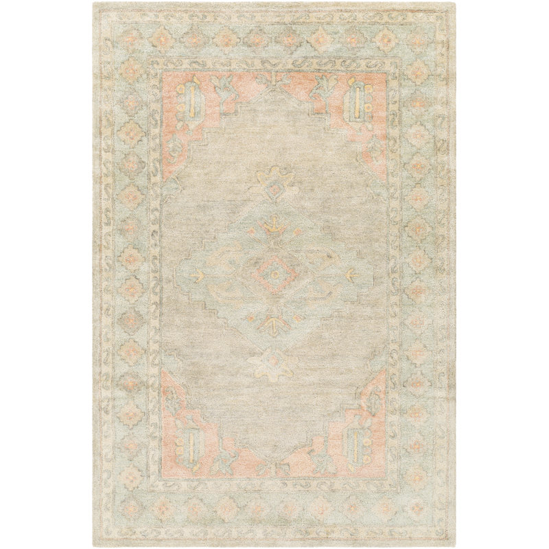 Hiers Oriental Indoor Rug, Rectangle 2' x 3'